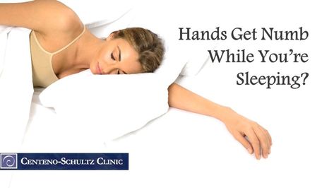 Hand Numbness While Sleeping? Your Neck May Be the Culprit | Centeno-Schultz Clinic Numbness In Arms And Hands, Numb Hands, Pinched Nerve In Neck, Arm Numbness, Numbness In Hands, Nerve Pain Remedies, Spinal Surgery, Pinched Nerve, Spine Surgery