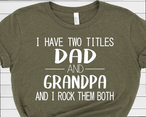 Father Daughter Shirts, Funny Grandpa Shirt, Grandpa Shirts, Grandpa Tshirts, Grandparents Shirt, Grandpa Funny, Grandfather Gifts, Father Shirts, Grandpa Shirt