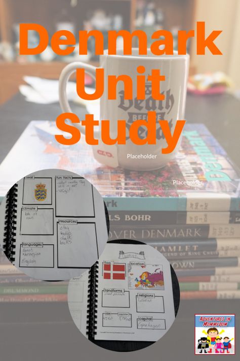 Denmark Unit Study #geographylesson #unitstudy #readyourworld Elementary Geography, Geography For Kids, Alternative Education, Country Studies, Teaching Geography, Homeschool Geography, Geography Lessons, Homeschool Kids, Unit Studies