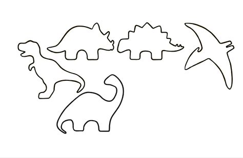 Dinosaur Wire Art, Wire Dinosaur Diy, Dino Template, Dino Quilt, Plush Ideas, Dinosaur Outline, Outline Pattern, Dinosaur Tattoo, Wire Knitting