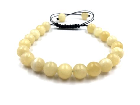 PRICES MAY VARY. STONE NAME - " HONEY CALCITE " BEADS SIZE - (Diameter): 8mm(about 22-24pcs of beads per bracelet); Adjustable bracelet can fit wrist size between 6.5" and 10". Unisex bracelet suits for both men and women. MATERIAL: High Quality " HONEY CALCITE " without metal which is great for sensitive skin. { SHNAYA JEWELS } Natural Gemstone ,You Will Receive The Similar Item As Picture Shown, Not Exact One Since Stone Is Unique. { SHNAYA JEWELS } FANTASTIC GIFT: Every bead was selected care Thread Wrapped Bracelets, Honey Calcite, Meditation Bracelet, Birthday Thanksgiving, Great Gifts For Men, Protection Bracelet, Chakra Bracelet, Healing Power, Unisex Bracelets