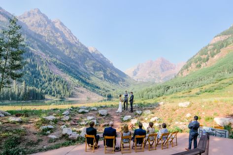 A Simple Guide to Planning Your Own Microwedding (Small Wedding How-to) — Colorado Microweddings Bulgarian Wedding, Seaside Elopement, Wedding License, Mountain Top Wedding, Micro Weddings, Mountain Weddings, Elopement Packages, Wedding Spot, Montana Wedding