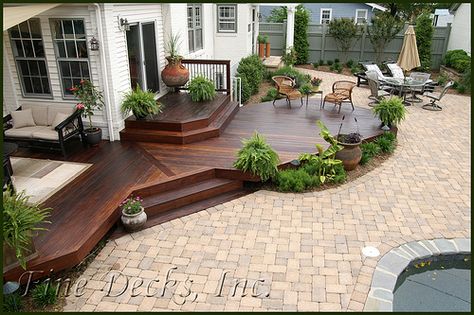 Ipe deck | All Ipe deck www.finedecks.com | Clemens Jellema | Flickr Deck Styles, Ipe Deck, Deck Remodel, Patio Deck Designs, Cozy Backyard, Deck Designs Backyard, Deck Plans, Decks Backyard, Have Inspiration