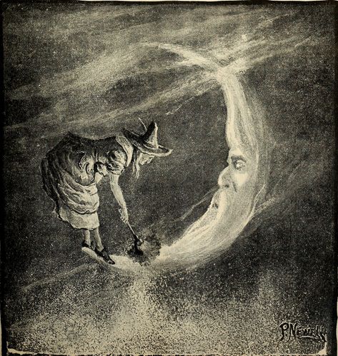 Baba Jaga, Vintage Moon, Vintage Witch, Halloween Images, Season Of The Witch, Witch Art, Beautiful Moon, Moon Art, Halloween Art