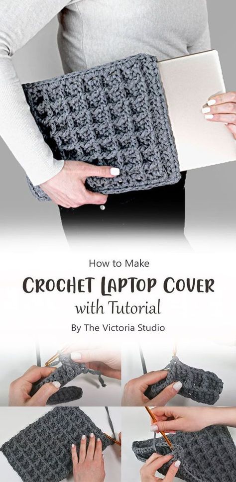 Crochet Laptop Cover, Crochet Hooks Case, Crochet Case Pattern, Phone Purse Pattern, Laptop Case Pattern, Crochet Laptop Case, Crochet Hook Case, Crochet Case, Beginner Crochet Tutorial