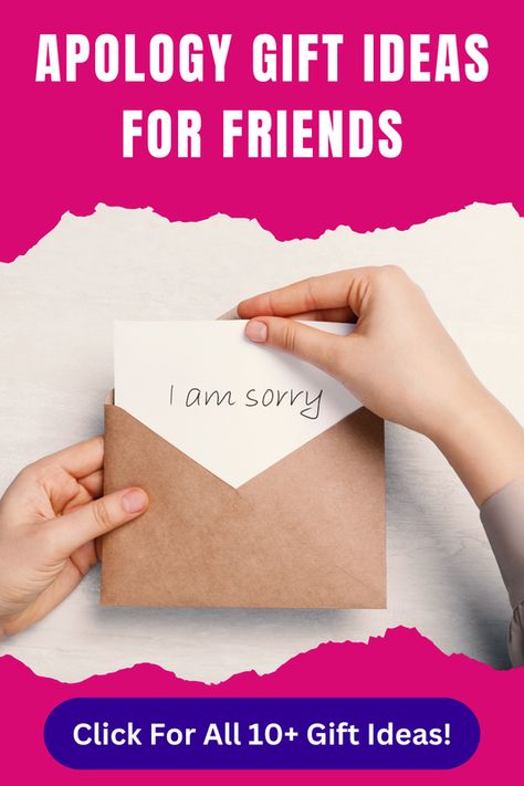 Check out this collection of Apology Gift Ideas For Friends. Click for all gift ideas! Sorry Ideas For Best Friend, Apology Gifts For Friends, Gifts For Best Friends To Say Sorry, I’m Sorry Diy Gifts, I’m Sorry Gifts For Friends, Ways To Say Sorry, Apology Cards, Apology Gifts, Sorry Gifts