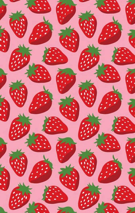 Strawberries Background, Strawberry Wallpaper, Strawberry Background, Strawberry Clipart, Iphone Background Quote, Zero Wallpaper, Tumblr Backgrounds, Wallpaper Iphone Summer, Pretty Backgrounds