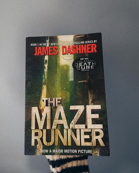 The Maze Runner Book, Maze Runner Book, Instagram Book Review, Maze Book, Book Wishlist, James Dashner, Maze Runner Series, The Maze Runner, Blockbuster Film