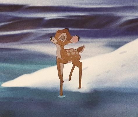 Bambi Disney, Say Something Nice, Say Nothing, Old Disney, Disney Aesthetic, A Deer, Disney Wallpaper, A Cartoon, Disney Art