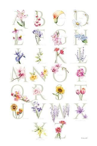 Flower letters diy