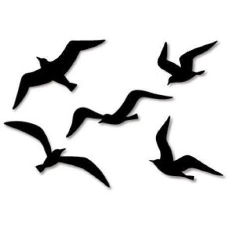 Black Wall Stickers, Vogel Silhouette, Bird Stencil, Bird Silhouette, Birds Tattoo, Silhouette Art, Wall Decorations, Black Artists, Inkjet Printer