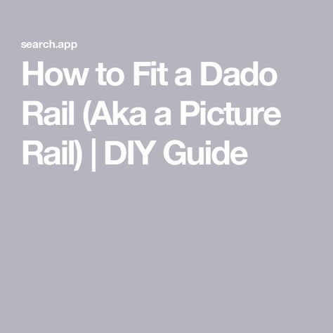 How to Fit a Dado Rail (Aka a Picture Rail) | DIY Guide Diy Picture Rail, Hallway Remodel, Polystyrene Coving, Wooden Fire Surrounds, Panelling Ideas, Plaster Coving, Plaster Cornice, Molding Ceiling, Plaster Mouldings