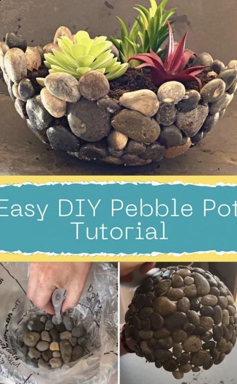 Crafts With Rocks, Rock Crafts Diy, Homemade Clay, Deco Nature, Astuces Diy, Diy Crafts To Do, Stone Crafts, Diy Crafts For Home Decor, Garden Art Diy