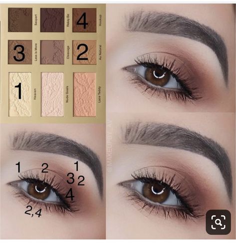 Teknik Makeup, Make Up Designs, Mekap Mata, Makeup Tutorial Eyeliner, Makeup Tutorial Eyeshadow, Makeup Course, Smink Inspiration, Hooded Eye Makeup, Eye Makeup Steps