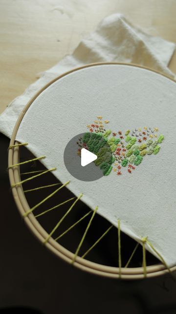 Large Embroidery Hoop Ideas, Small Sewing, Small Sewing Projects, The Cloth, Embroidery Fabric, Embroidery Hoop, The Knot, The Edge, Find It