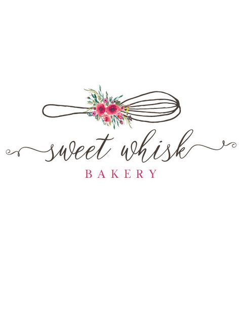 Name For Cooking Page, Whisk Tattoo, Bake Logo, Whisk Logo, Healthy Logo, Bakery Website, Catering Logo, Logo Bakery, Baking Logo Design