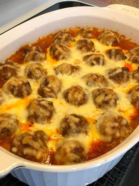 Low Carb Enchilada Meatballs - Life with Susan Macaroni Dishes, Enchilada Meatballs, Apple Enchiladas, Meatballs Low Carb, Low Carb Enchiladas, Meatball Dishes, Low Carb Meatballs, Low Carb Casseroles, Creamy Mashed Potatoes