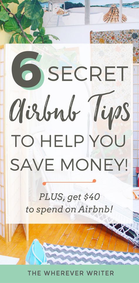 Are you missing out on money-saving opportunities by NOT knowing these Airbnb secrets? Find out 6 Airbnb tips that will save you money! I'll reveal what I've le Airbnb Tips, Vacation Rental Host, Airbnb Website, Airbnb Hosting, Airbnb Design, Airbnb Rentals, Air Bnb, Airbnb Host, Budget Travel Tips