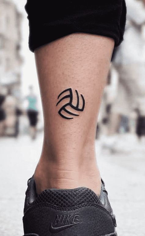 Volleyball Tattoo Design Images (Volleyball Ink Design Ideas) Volleyball Tattoo, Tattoo On Neck, Sport Tattoos, Tattoo Inspiration Men, Back Of Shoulder Tattoo, Fire Tattoo, Bff Tattoos, Arm Band Tattoo, Tattoo Videos