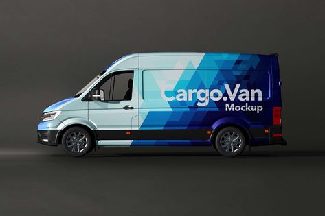 Bus Wrap, Classic Branding, Van Wrap, Van Color, Car Wrap Design, Vw T6, Van Design, Cargo Van, Branding Mockups