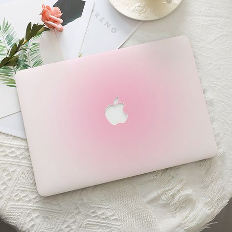 Pink Mac Computer, Preppy Laptop Case, Preppy Macbook Case, Shopping Wishlist Ideas, Pink Apple Laptop, Mac Book Cases, Preppy Macbook, Mac Book Air Case, Cute Macbook Case