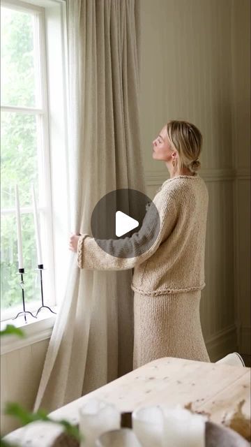 Made-to-measure curtains, made easy. on Instagram: "Made-to-measure boucle curtains in ivory in the home of Emily Slotte 🌾" Boucle Curtains, Emily Slotte, Made To Measure Curtains, Make It Simple, Curtains, On Instagram, Instagram