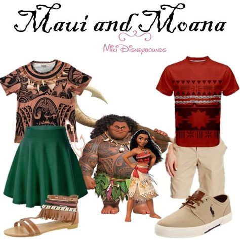 Moana Disneybound, Disneybound Couples, Character Bounding, Disney Trip Planner, Bounding Outfits, Disney Character Outfits, Characters Outfits, Disney Dress Up, Homecoming Outfit