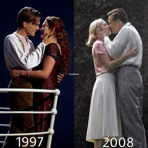 Titanic & Revolutionary Road Kate And Leonardo, Leonardo Fanart, Top Hollywood Actors, Leonardo And Kate, Titanic Quotes, Titanic Art, Leonardo Dicaprio Movies, Best Friend Captions, Revolutionary Road