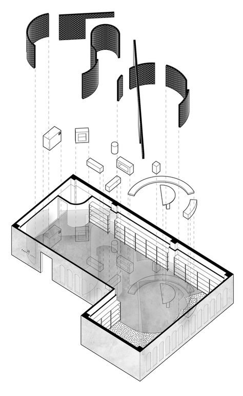 Bjarke Ingels Architecture, Presentation Board Design, Presentation Boards, Museum Interior, Architecture Concept Diagram, Concept Diagram, Architecture Design Concept, Architectural Drawing, Diagram Architecture