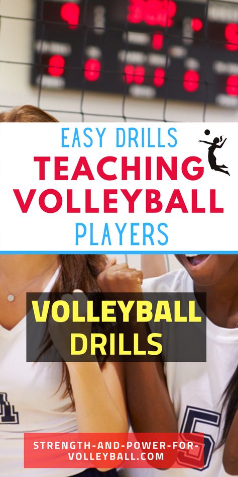 Easy drills for teaching youth volleyball Beginning Volleyball Drills, Youth Volleyball Practice Plans, Youth Volleyball Drills For Kids, Volleyball Serving Drills For Beginners, Volleyball Passing Drills For Beginners, Coaching Volleyball For Beginners, Beginner Volleyball Practice Plans, Volleyball Drills For Kids, Easy Volleyball Drills