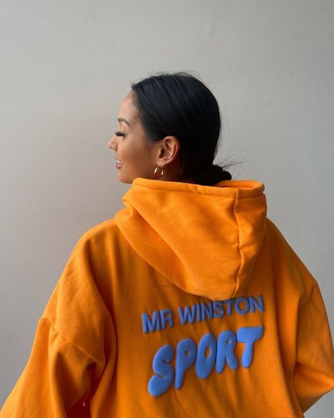 Mr Winston Hoodie, Basic Aussie, Aussie Girl, Mr Winston, Room Wear, Hoodies Aesthetic, Hoodie Aesthetic, Orange Hoodie, Sports Hoodies