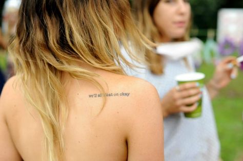 "We'll all float on okay" #ModestMouse #tattoos Float On Tattoo Modest Mouse, Float On Tattoo, Modest Mouse Tattoo, Modest Mouse Lyrics, Neat Tattoos, On Tattoo, Mouse Tattoos, Modest Mouse, Tattoo Life