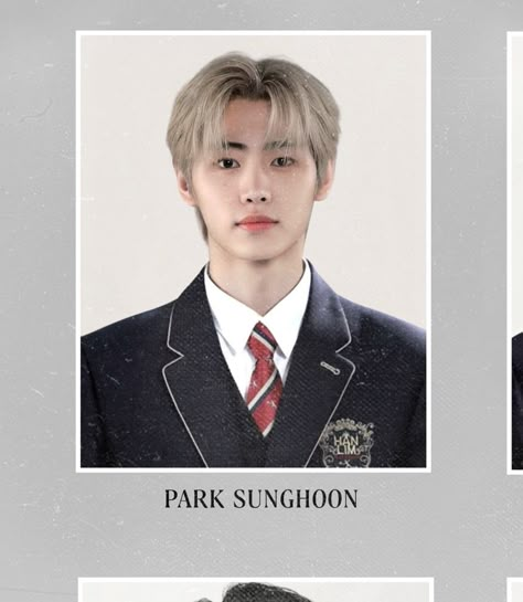 Enhypen Id Photo School Edit, Sunghoon 1x1 Id Picture, Sunghoon School Id, Sunghoon Graduation Pic, Sunghoon Student, Enhypen Yearbook Edit, Sunghoon Id Photo, Sunghoon School Uniform, Sunghoon Uniform