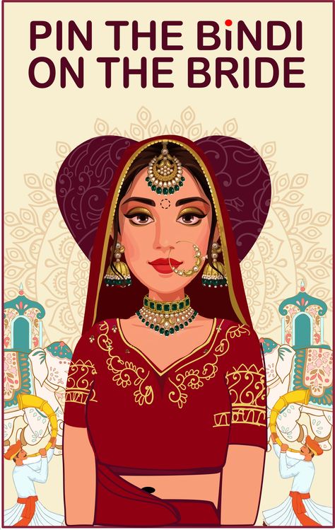 Perfect entertainment for Ladies Sangeet, Jago nights, Mendhi events, Bridal showers, Hen games, Engagement party!! Black Blindfold, Hen Games, Mehendi Night, Ladies Sangeet, Bride Game, Pre Wedding Party, Wedding Week, Engagement Inspo, A2 Poster