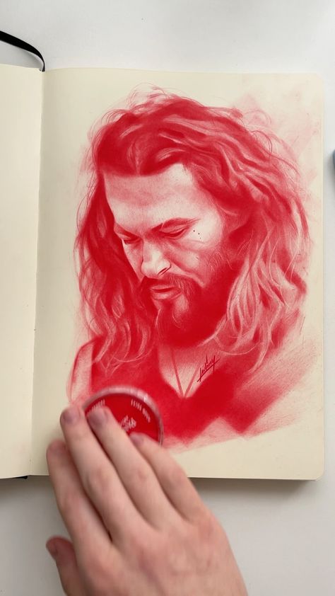 Value Drawing, Red Pencil, Art Drawings Sketches Simple, Pencil Art, Art Drawings Sketches, Drawing Sketches, Colored Pencils, Portrait Tattoo, Pencil