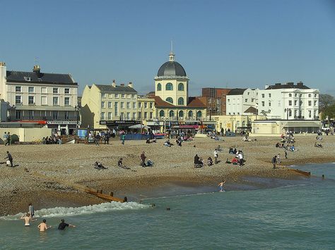 Worthing, England. From where my ancestors came. Worthing England, Betty Neels, English Homes, White Cliffs Of Dover, England Homes, Sussex England, Living In England, Ancient Buildings, England And Scotland