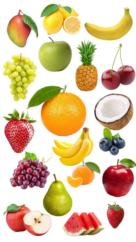 Food Groups For Kids, Pictures Of Fruits And Vegetables, Healthy Food Plate, Healthy Food Pictures, Healthy Food Activities, Fruits And Vegetables Pictures, Healthy And Unhealthy Food, Animal Activities For Kids, Happy Fruit