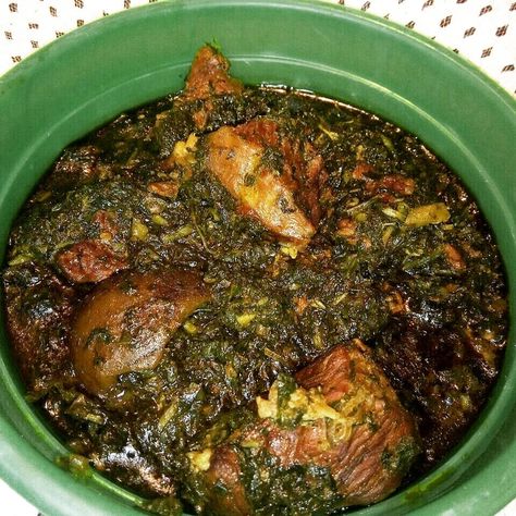 Who else is a fan of this beautiful, delicious, well looking Afang soup, what would you rather use to eat dis tempting Afang, If you ask me, I prefer using yellow Eba 👍 #afangsoup #afang#nativefoods #chefstagram #nigerianfood #nigerchef#foodforKidspiration #africanfood #africandishes #nativefoods #calabarkitchen #nigerianchef #lagoscuisine #foodcuisine #freshtaste #fooddesign #fooddecoration #whowantthis #foodideas #homedelivery #homeservice #conferencefood #partyfood #largefood #qualityfood #h Soup Pictures, Afang Soup, Nigerian Snacks, African Soup, Nigeria Food, What Would You Rather, Native Foods, Nigerian Food, African Food