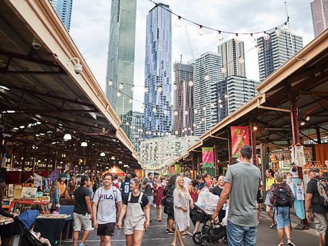 Peruse the sheds at Queen Victoria Market Queen Victoria Family Tree, Melbourne Aesthetic, Melbourne Attractions, Places In Melbourne, Melbourne Trip, Holiday Bucket List, Queen Victoria Market, Queen Victoria Family, Studio Images