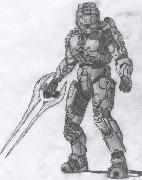 Tucker - Red vs Blue Sketch by SilverbackPie on DeviantArt Red Vs Blue Tucker, Halo Red Vs Blue, Halo Drawings, Blue Sketch, Halo Art, Halo Master Chief, Halo Game, Drawing Superheroes, Halo Reach