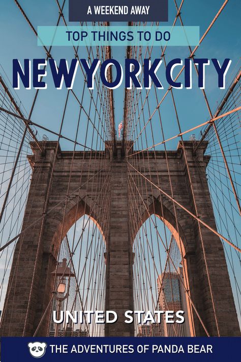 Top Things to Do in New York City in 3 Days | New York City Itinerary | Weekend in New York City | New York City Guide for First Time Visitors | Places to Eat in New York City | Where to Stay in New York City | What to See in New York City, including amazing sights like Statue of Liberty, Ellis Island, Brooklyn Bridge, High Line Park, Central Park, Metropolitan Museum of Art and more! We #newyorkcity #nyc #itinerary #thadvofpndabear 3 Days In New York, High Line Park, New York City Guide, Travel Bucket List Usa, Flatiron Building, Usa Travel Guide, New York City Travel, East River, High Line