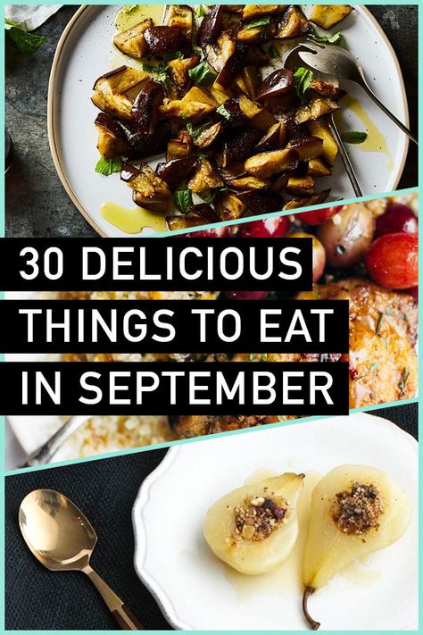 The best thing about September? You can eat summer foods and fall foods at the same time! Seasonal Meals, Autumn Foods, Roasted Beet Hummus, Things To Cook, Sage Sausage, Seasonal Cooking, Summer Foods, Buzzfeed Tasty, Autumn Recipes