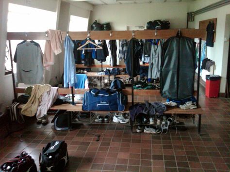 The Rugby Ref.co.uk: The Rugby Ref's changing room, No 8. Rugby Changing Room, School Changing Room, Room Looks, Changing Room, No 8, Juventus, Wardrobe Rack, Rugby, Podcast