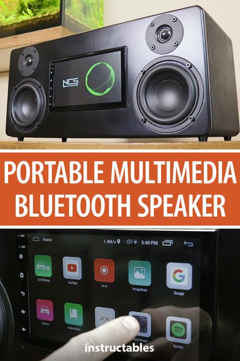 Diy Bluetooth Speaker Projects, Diy Speaker Box Ideas, Diy Bluetooth Speaker Kit, Bluetooth Speaker Box, Bluetooth Speakers Diy, Diy Boombox, Bluetooth Speakers Design, Diy Bluetooth Speaker, Box Radio