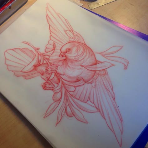 Mitch allenden Neo Traditional Art, Dove Tattoo Design, Dove Tattoo, Bird Artists, Animal Illustration Art, Tattoo Portfolio, Modern Tattoos, Desenho Tattoo, Aesthetic Tattoo