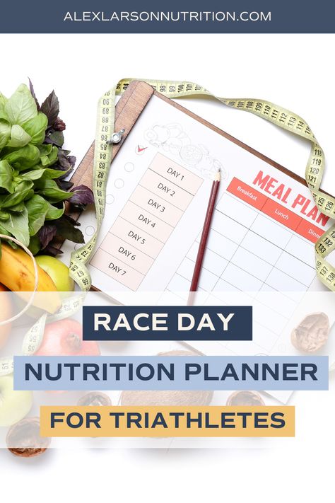 A poorly planned nutrition strategy can derail your race pretty quickly. Planning your meals ahead of time will help you reach your race day goals. Use this planner worksheet to be fully prepared come race day. Triathlon Nutrition, Nutrition Planner, Sprint Triathlon, Pdf Planner, Triathlon Training, Race Day, Nutrition Tips, Training Tips, Triathlon