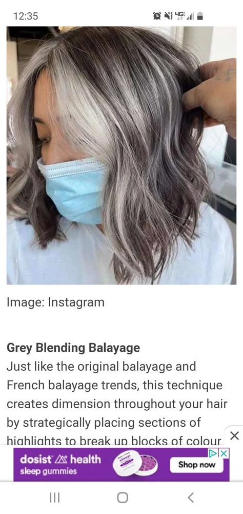 Grey Transition Hair Highlights, Brown Hair With Silver Highlights, Grey Brown Hair, Ash Grey Hair, Gray Blending, Gray Balayage, Aging Humor, Grey Hair Transformation, Grey Hair Inspiration