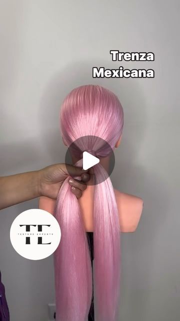 Textured Hair Education on Instagram: "Mexican Braid 👌🏾✨ 

🎥 @academia_campe" Mexican Braids, Textured Hair, Braids, Texture, Hair, Instagram