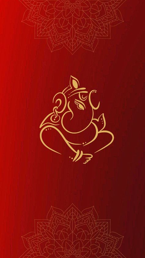 Ganpati Background, Telugu Songs Lyrics, Ganpati Invitation Card, Hindu Marriage, Ganpati Photo Hd, Ganesh Ji Images, Ganpati Bappa Wallpapers, Beautiful Vacation Spots, Maroon Background