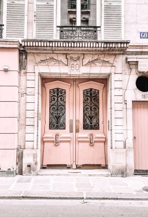 Paris Townhouse, Paris Doors, Pretty Doors, Paris Door, Parisian Architecture, Paris View, Elegant Doors, Beautiful Paris, French Collection